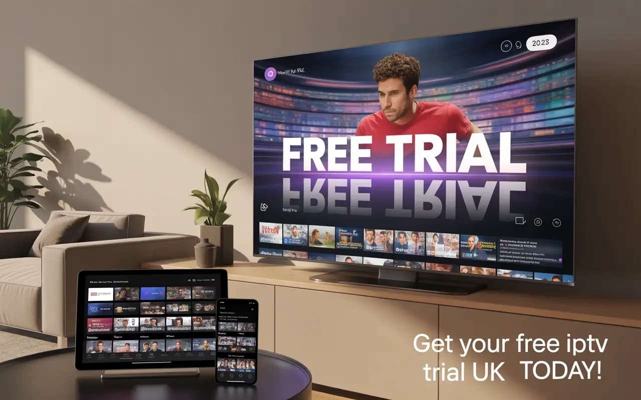Free Trial IPTV UK | Best Legitimate IPTV Trials 2025