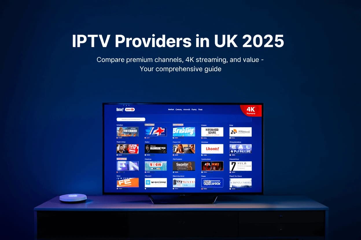 IPTV Providers in UK 2025 | Comparison Guide